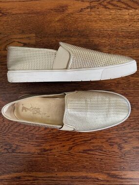 Vince Blair perforated leather sneakers